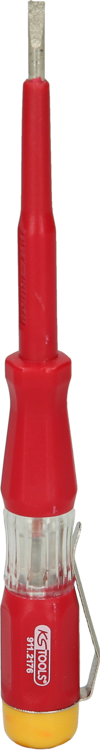 Spannungsprüfer mit Schutzisolierung 100-500 V, 140mm