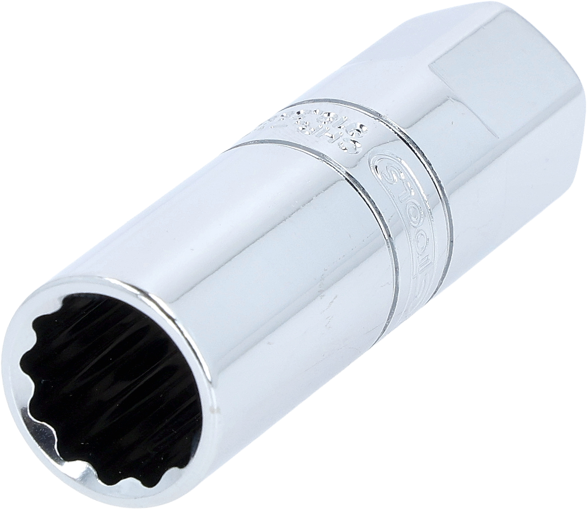 3/8" CHROMEplus® Spezial-Zündkerzen-Stecknuss, dünnwandig, 14mm