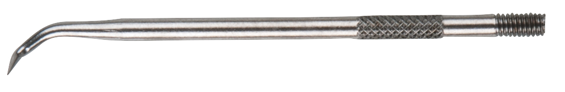 Haken-Aufsatz, seitlich gebogen, 75 mm